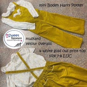 Mini Boden Harry Potter outfit sz 7-8 EUC
